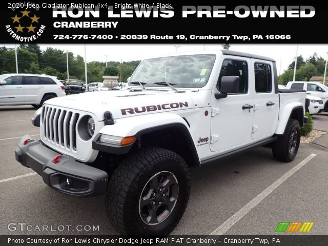 2020 Jeep Gladiator Rubicon 4x4 in Bright White