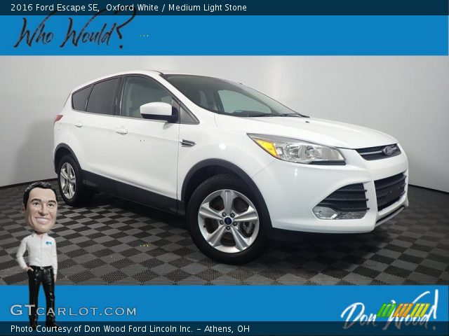 2016 Ford Escape SE in Oxford White