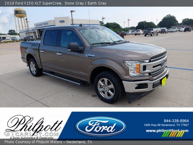 2019 Ford F150 XLT SuperCrew in Stone Gray
