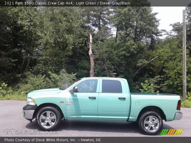 2021 Ram 1500 Classic Crew Cab 4x4 in Light Green