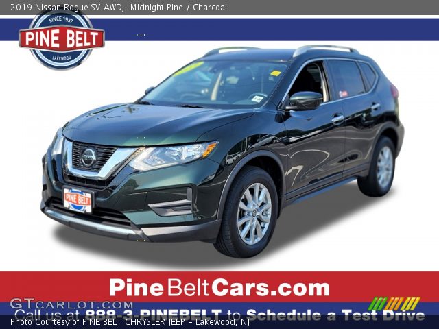 2019 Nissan Rogue SV AWD in Midnight Pine