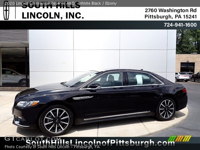 2020 Lincoln Continental Reserve AWD in Infinite Black