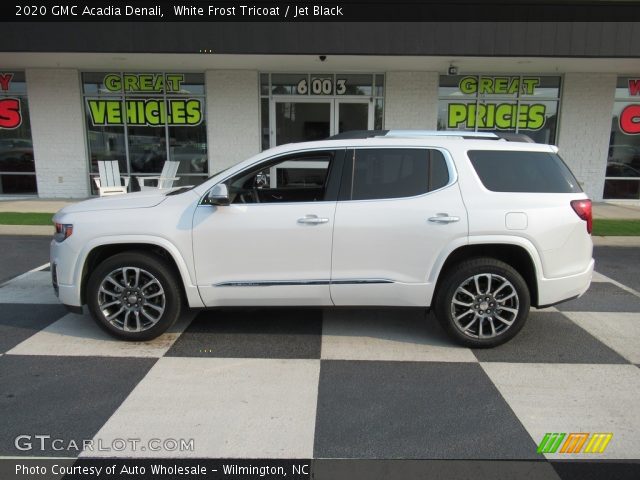 2020 GMC Acadia Denali in White Frost Tricoat