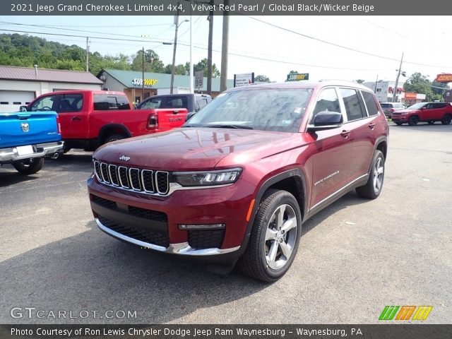 2021 Jeep Grand Cherokee L Limited 4x4 in Velvet Red Pearl