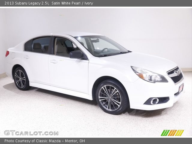 2013 Subaru Legacy 2.5i in Satin White Pearl