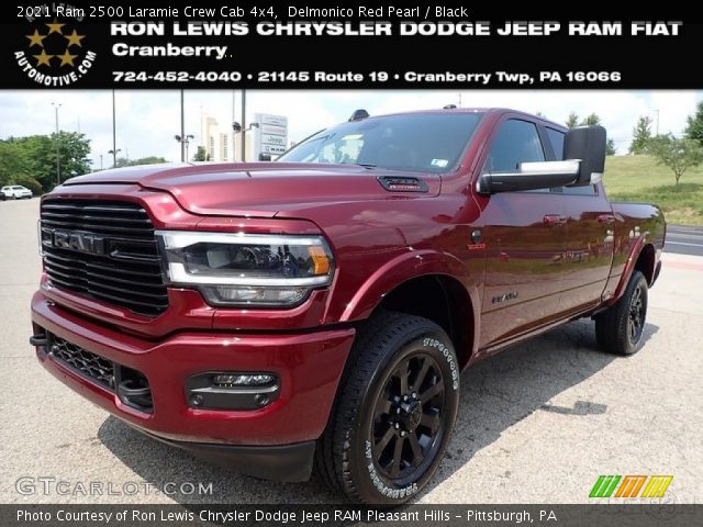 2021 Ram 2500 Laramie Crew Cab 4x4 in Delmonico Red Pearl