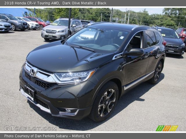 2018 Honda CR-V Touring AWD in Dark Olive Metallic