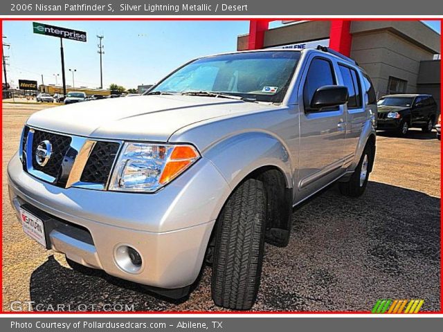 2006 Nissan Pathfinder S in Silver Lightning Metallic