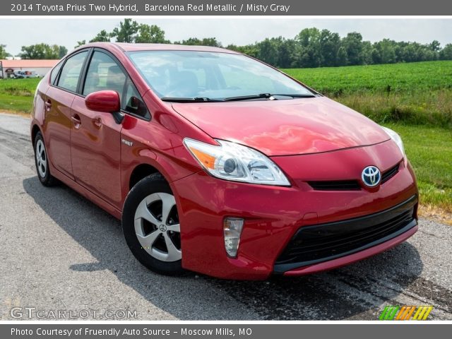 2014 Toyota Prius Two Hybrid in Barcelona Red Metallic