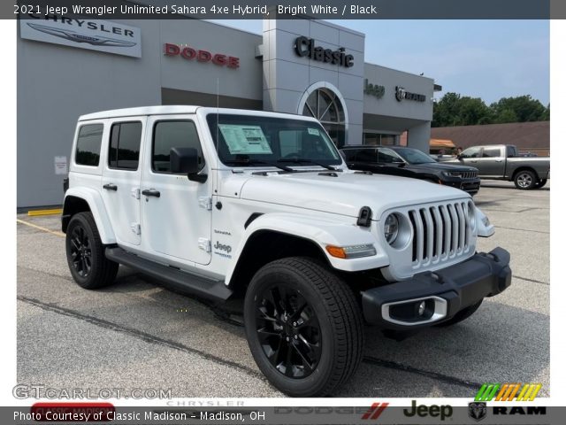 2021 Jeep Wrangler Unlimited Sahara 4xe Hybrid in Bright White