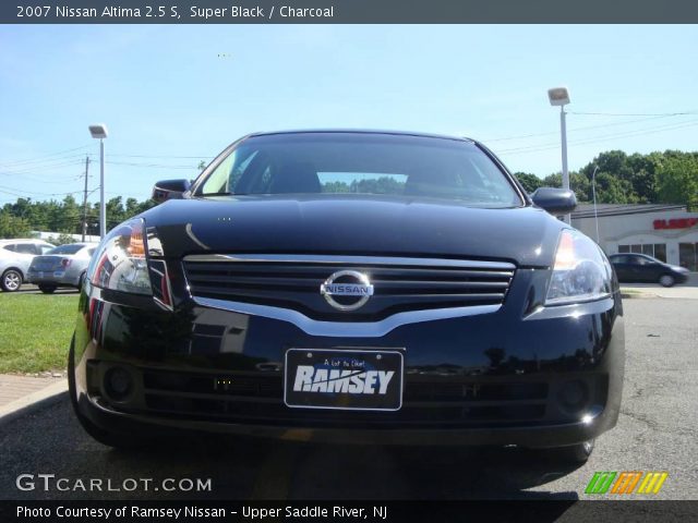 2007 Nissan Altima 2.5 S in Super Black