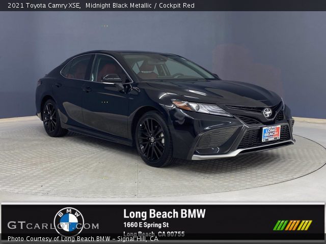 2021 Toyota Camry XSE in Midnight Black Metallic