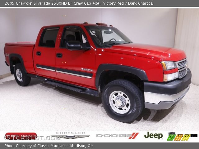 2005 Chevrolet Silverado 2500HD LT Crew Cab 4x4 in Victory Red