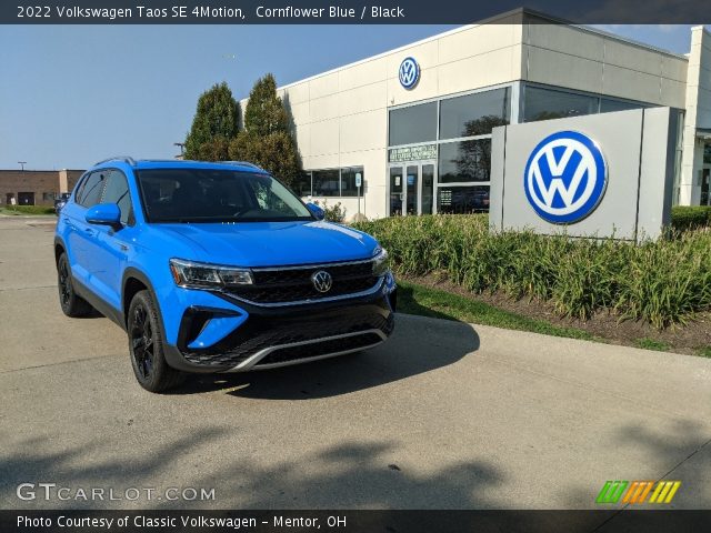 2022 Volkswagen Taos SE 4Motion in Cornflower Blue