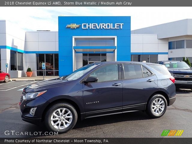 2018 Chevrolet Equinox LS AWD in Storm Blue Metallic