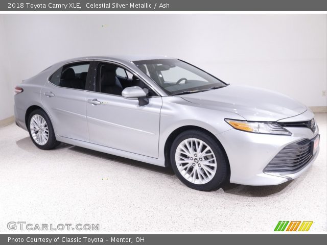 2018 Toyota Camry XLE in Celestial Silver Metallic