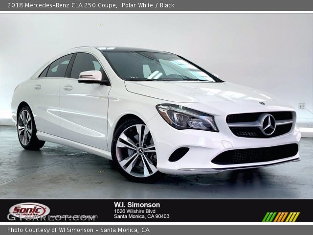 2018 Mercedes-Benz CLA 250 Coupe in Polar White