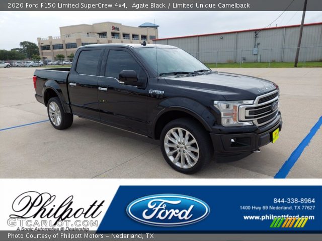2020 Ford F150 Limited SuperCrew 4x4 in Agate Black