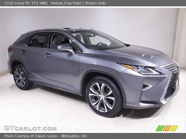 2016 Lexus RX 350 AWD in Nebula Gray Pearl