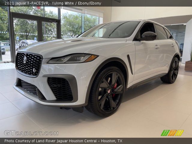 2021 Jaguar F-PACE SVR in Yulong White