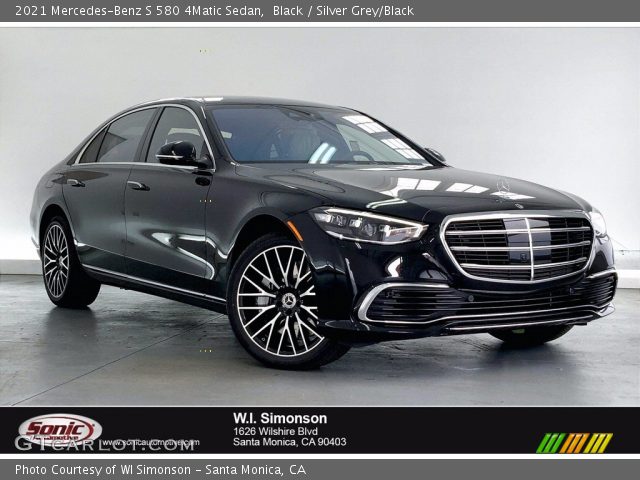 2021 Mercedes-Benz S 580 4Matic Sedan in Black