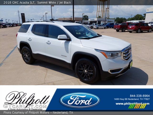 2018 GMC Acadia SLT in Summit White