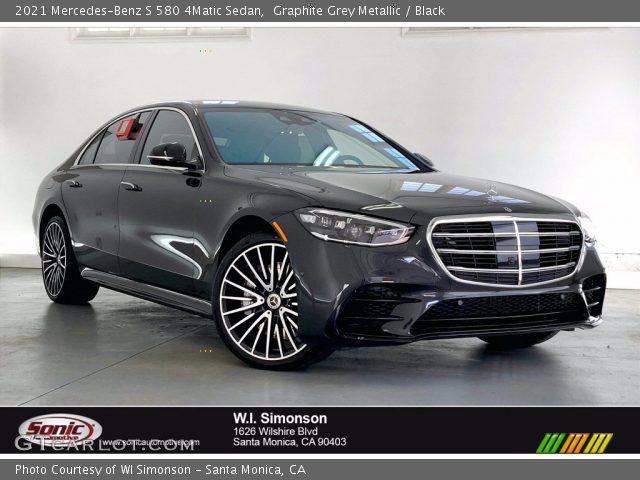 2021 Mercedes-Benz S 580 4Matic Sedan in Graphite Grey Metallic