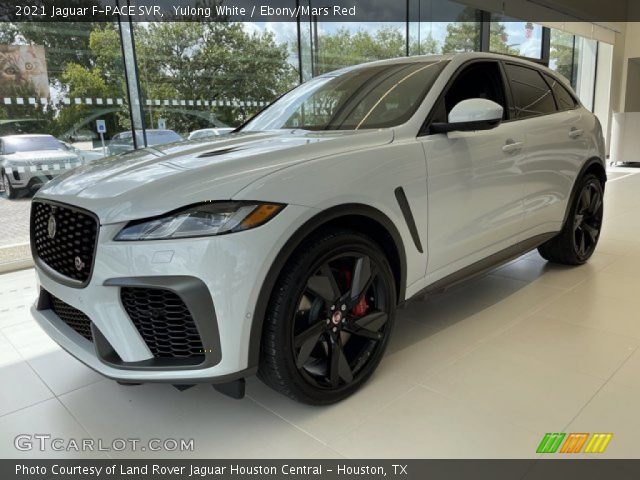 2021 Jaguar F-PACE SVR in Yulong White