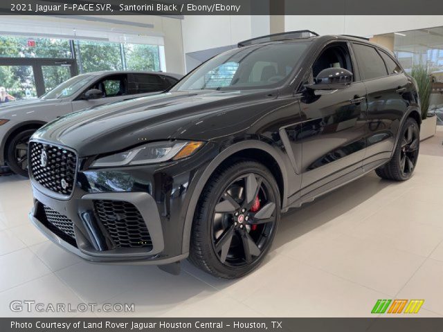 2021 Jaguar F-PACE SVR in Santorini Black