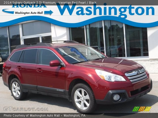 2014 Subaru Outback 2.5i Premium in Venetian Red Pearl