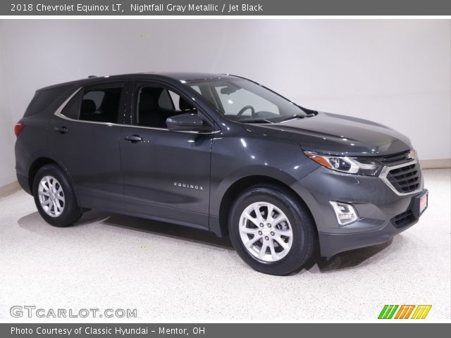 2018 Chevrolet Equinox LT in Nightfall Gray Metallic