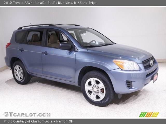 2012 Toyota RAV4 I4 4WD in Pacific Blue Metallic
