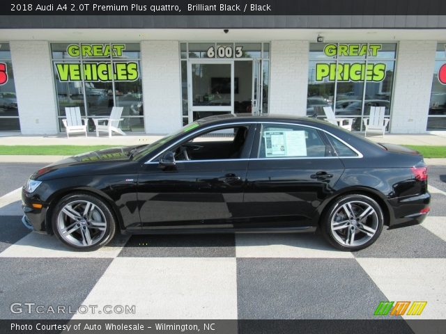 2018 Audi A4 2.0T Premium Plus quattro in Brilliant Black