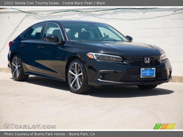 2022 Honda Civic Touring Sedan in Crystal Black Pearl