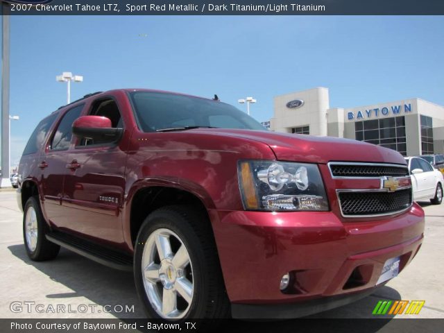 2007 Chevrolet Tahoe LTZ in Sport Red Metallic