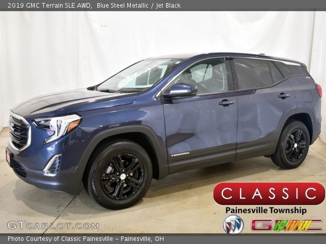 2019 GMC Terrain SLE AWD in Blue Steel Metallic