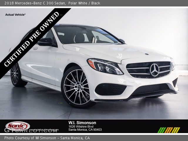 2018 Mercedes-Benz C 300 Sedan in Polar White