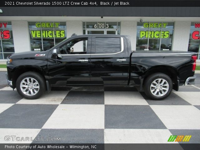 2021 Chevrolet Silverado 1500 LTZ Crew Cab 4x4 in Black