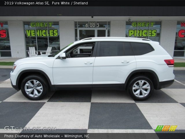 2019 Volkswagen Atlas SE in Pure White