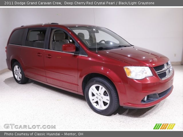2011 Dodge Grand Caravan Crew in Deep Cherry Red Crystal Pearl