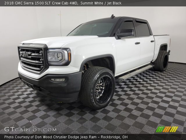 2018 GMC Sierra 1500 SLT Crew Cab 4WD in Summit White