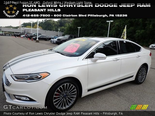 2017 Ford Fusion SE AWD in Oxford White