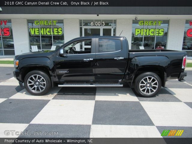 2018 GMC Canyon Denali Crew Cab in Onyx Black