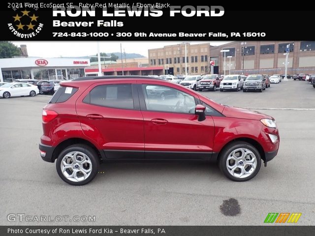 2021 Ford EcoSport SE in Ruby Red Metallic