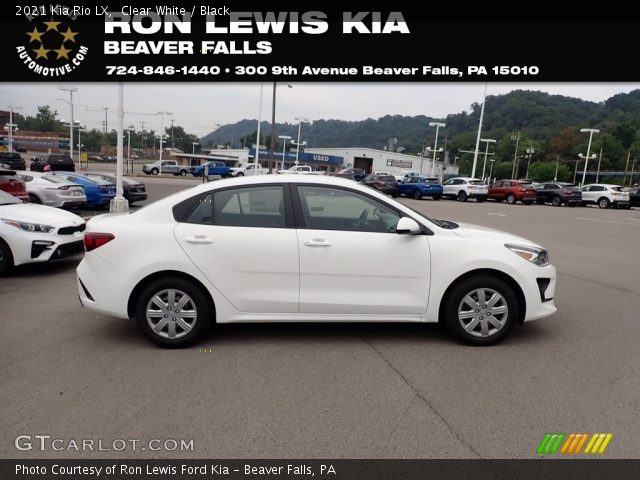 2021 Kia Rio LX in Clear White