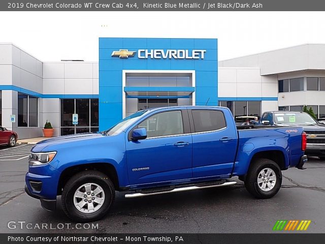 2019 Chevrolet Colorado WT Crew Cab 4x4 in Kinetic Blue Metallic