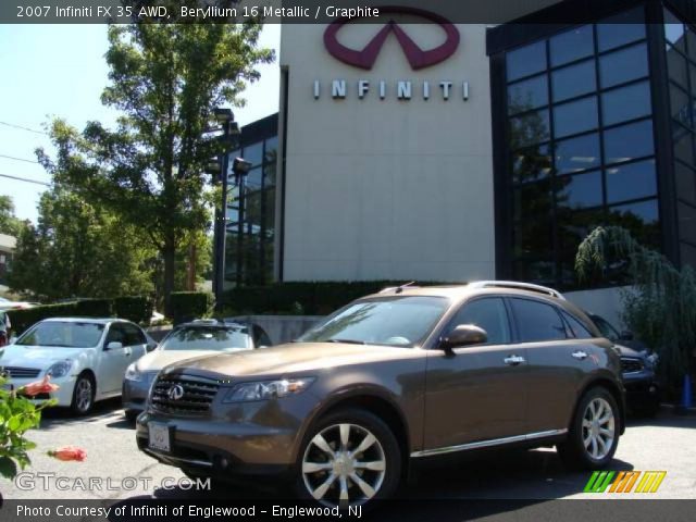 2007 Infiniti FX 35 AWD in Beryllium 16 Metallic