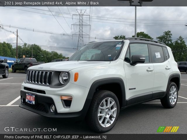2021 Jeep Renegade Limited 4x4 in Alpine White