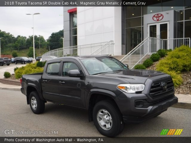 2018 Toyota Tacoma SR Double Cab 4x4 in Magnetic Gray Metallic