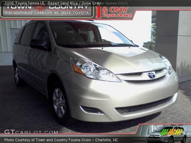 2006 Toyota Sienna LE in Desert Sand Mica